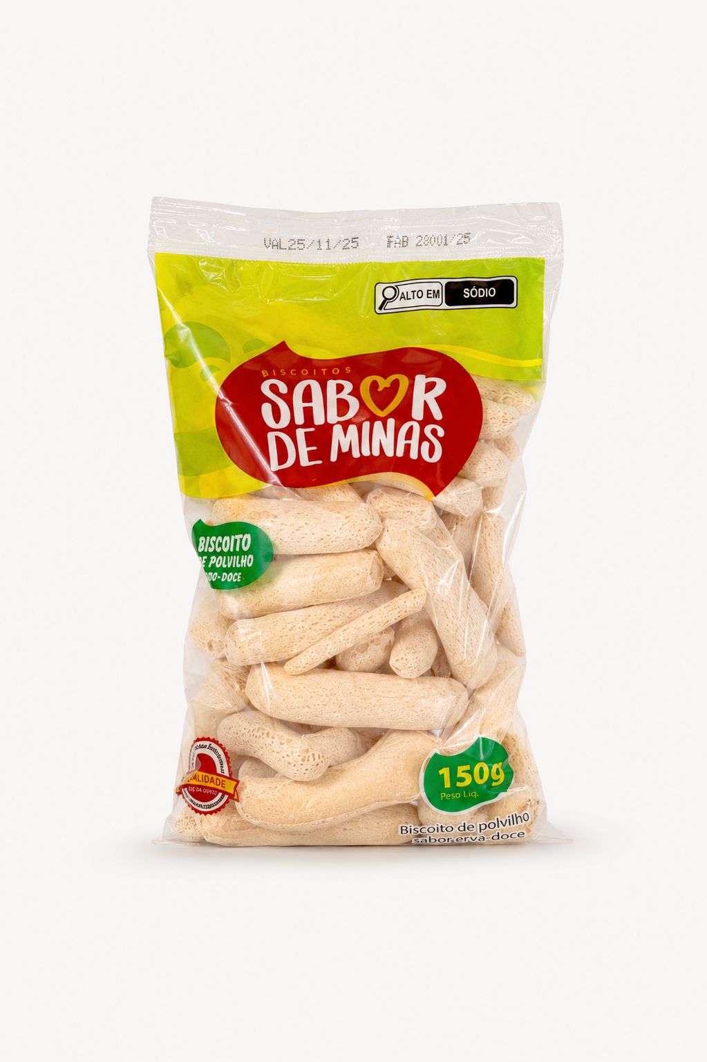 Biscoito de Polvilho com Erva Doce 150g