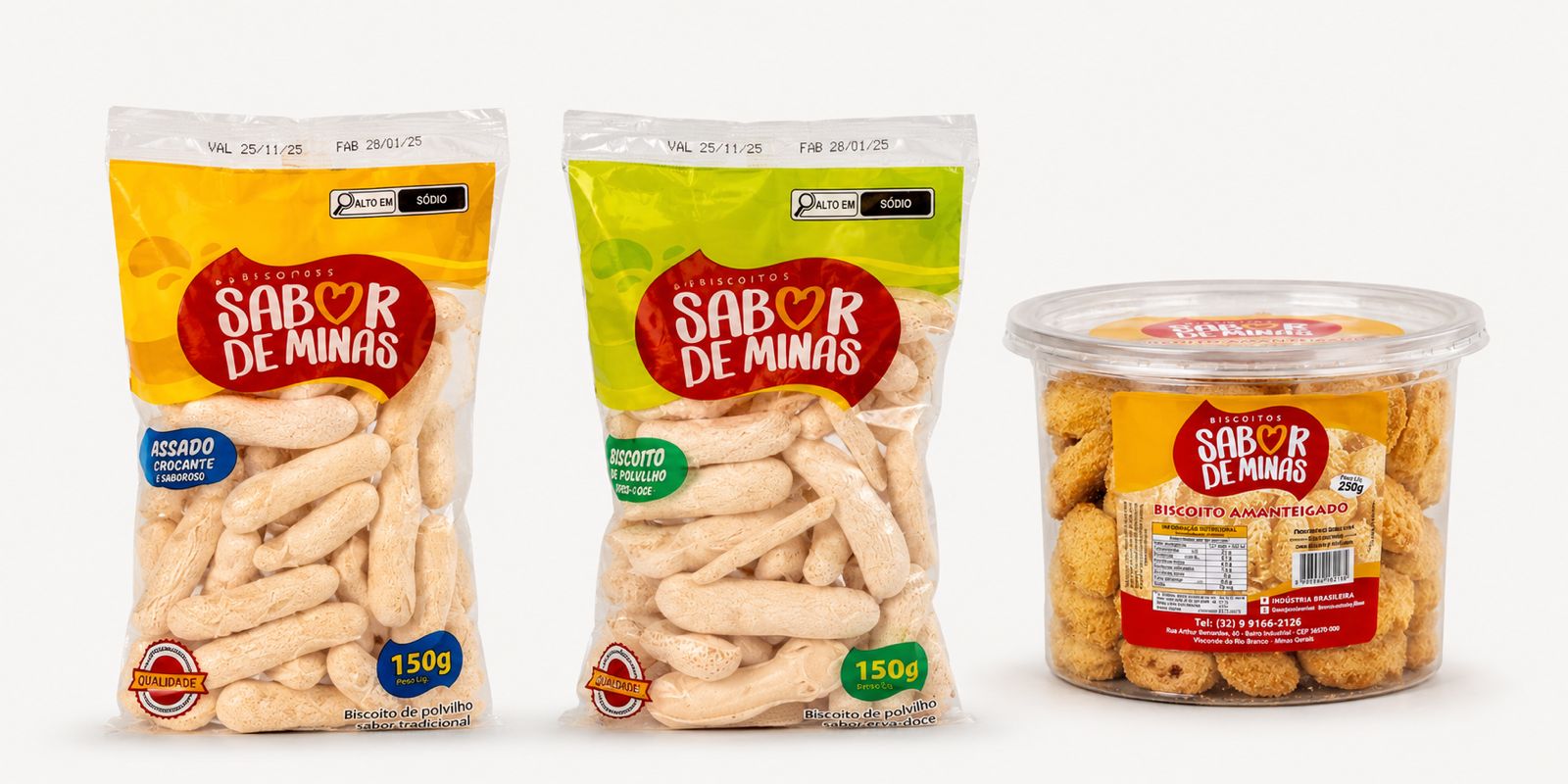 Linha de Produtos Sabor de Minas