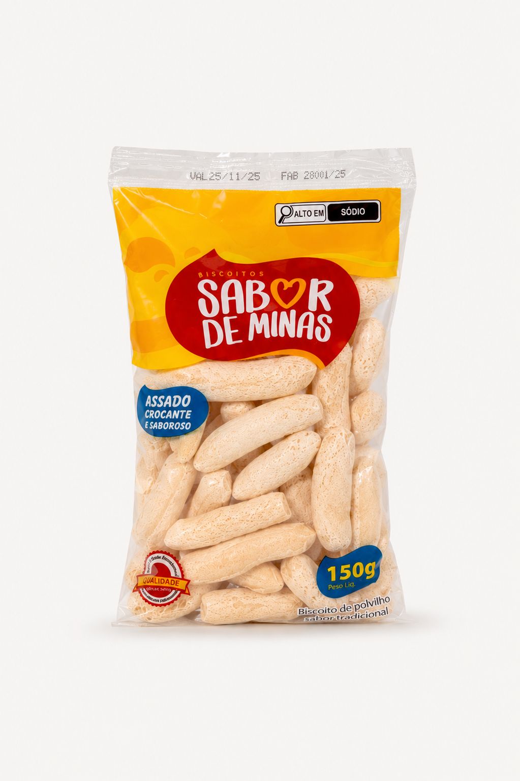Biscoito de Polvilho Tradicional 150g
